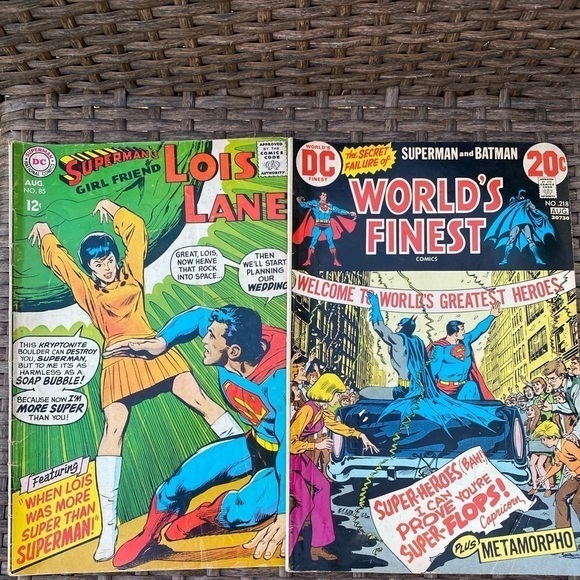 Superman's GIRL FRIEND LOIS LANE #85 (DC, 1968) Superman & Batman #218 Lot Comic - Picture 2 of 4